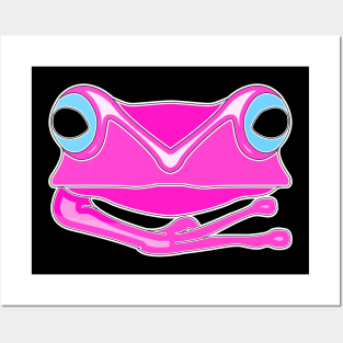 peace frog Posters and Art